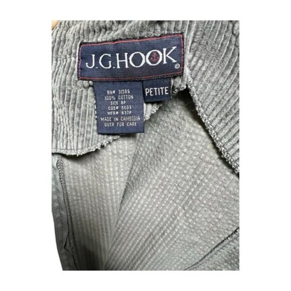 J.G Hook Dress Color Gray Long Jumper Size 8P (Petite). - Picture 6 of 6